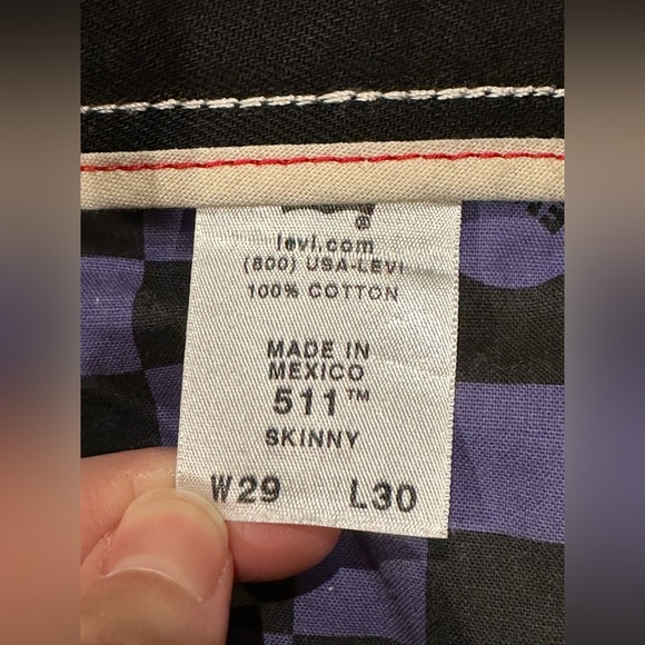 Levi’s 511 Skinny Jeans - Picture 4 of 10